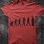 tee shirt Evolution mortelle