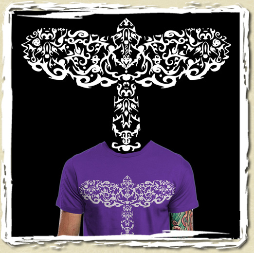 tee shirt Crow