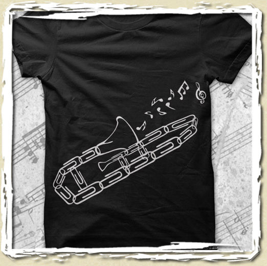 tee shirt Trombone
